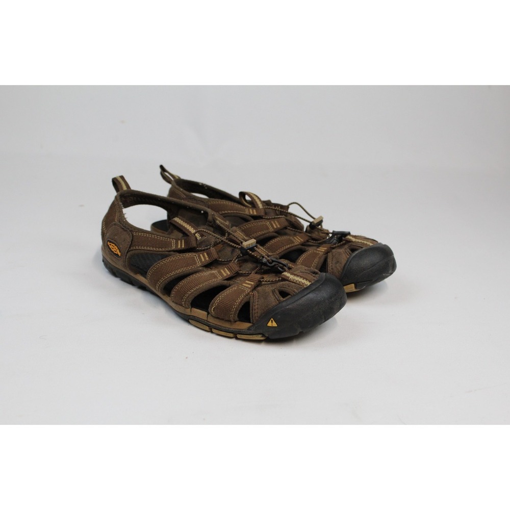 Keen Sandals Bison Leather Waterproof Hiking Fisherman 110220-BISN Men's 10